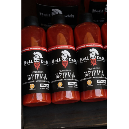 Соус Шрірача, ферментований халапеньйо з часником 150 мл